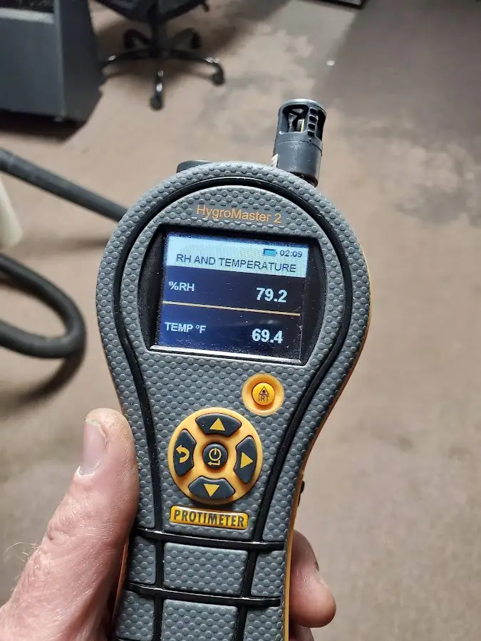 Moisture meter humidity assessment for Fire & Smoke Damage Restoration in Southeast Arcadia